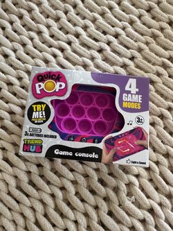 Quick Pop Game Console