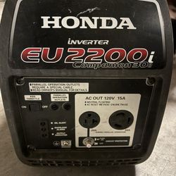 Honda Gas Generator EU2200i