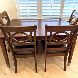 Dining Set With 4 Chairs