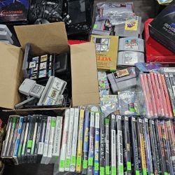 HUGE collection Of Video Games! Retro And Modern Nintendo Switch And so Much More!