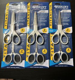 Westcott Titanium Scissors Bundle