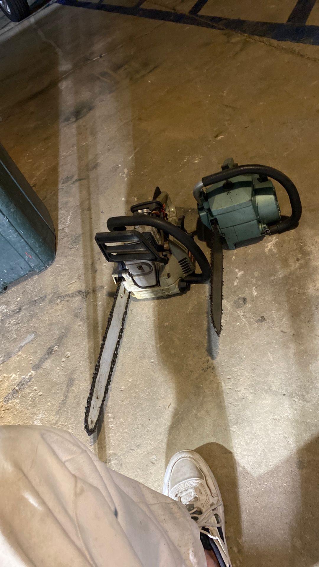 Two Craftsman Chainsaws Gasoline
