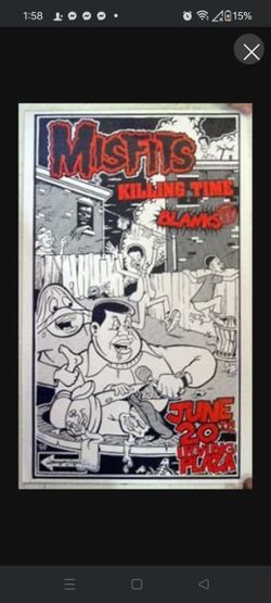 Signed Misfits Poster