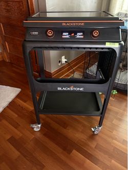 22" ELECTRIC TABLETOP GRIDDLE WITH CART