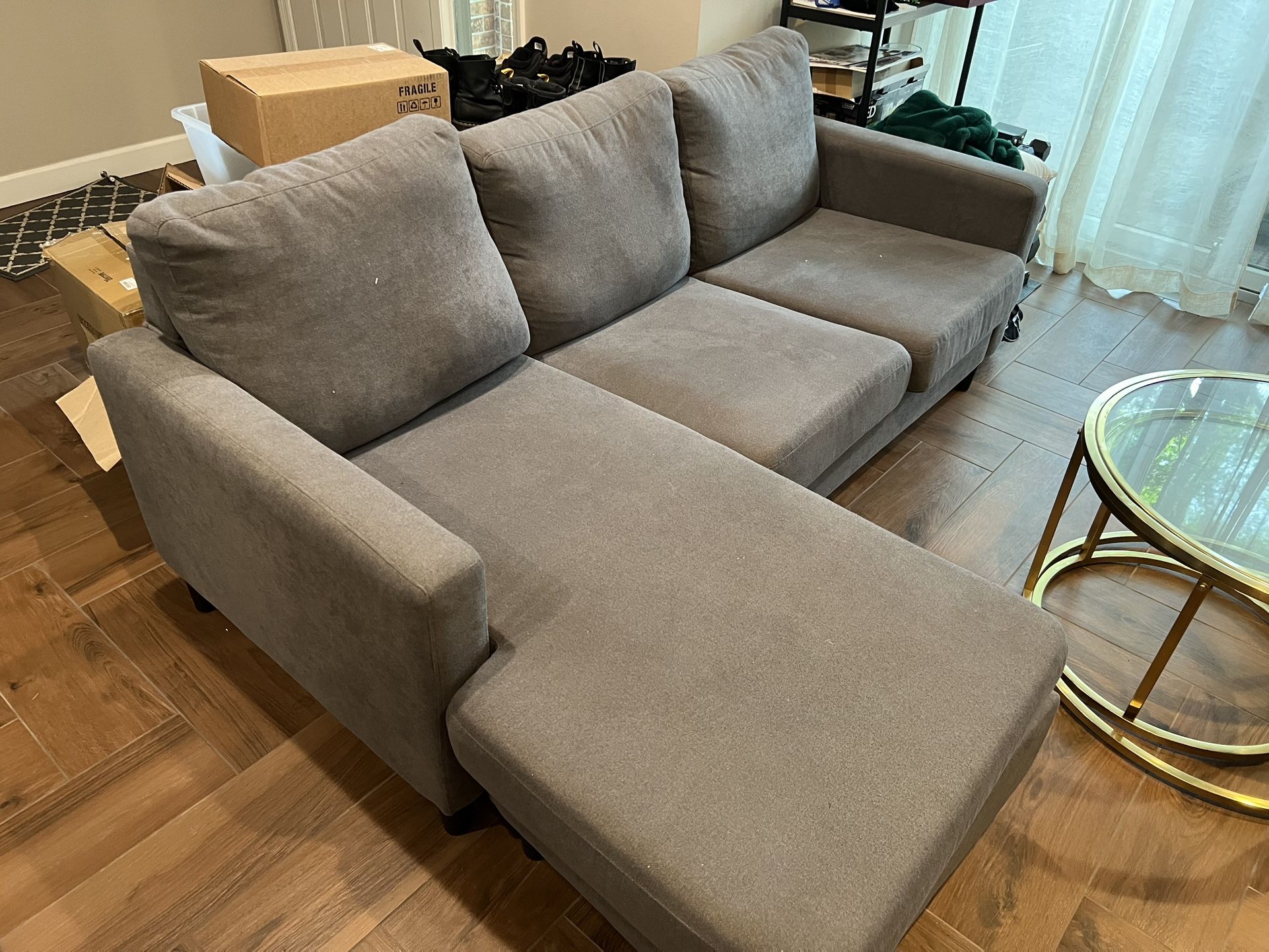 Baxton Sectional Couch