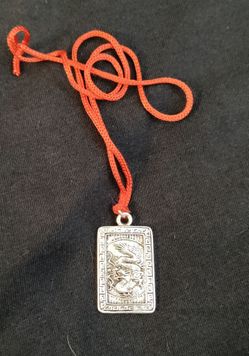 Pendant, "Happiness" & "Dragon"