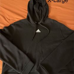 Women Clothes Adidas Sweatshirt Hoodie Size X-Large