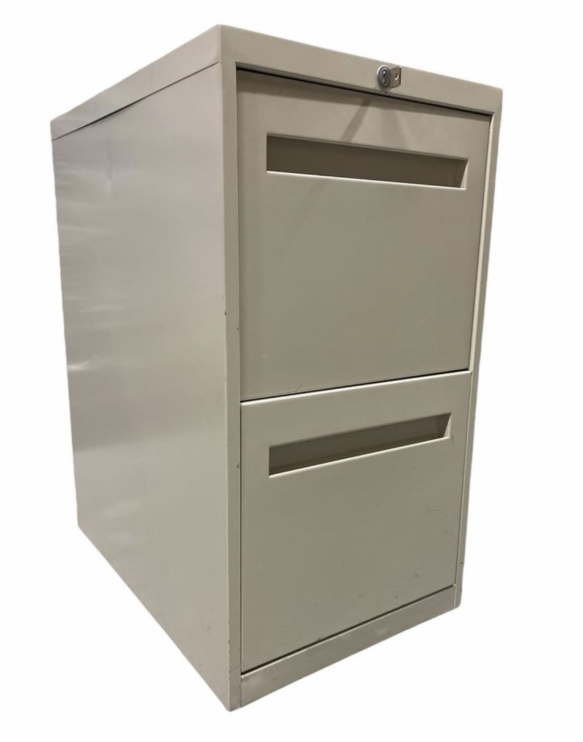 Heavy Metal File Cabinet by TEKNION 2 DRAWERS Organize your life or business! (COMMERCIAL GRADE)