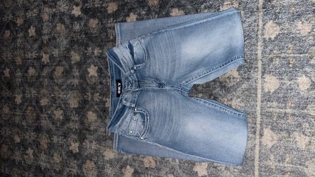 Sky rhinestone jeans limited edition size 7/8