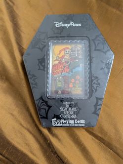 The Nightmare Before Christmas - deck of playing cards