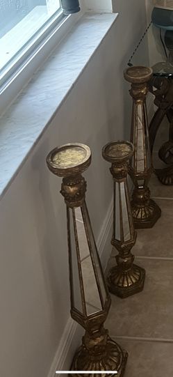 Gold Candelabras (3)