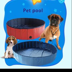 Portable Pet Pool Foldable Dog Cat Bathtub Pet Supplies Outdoor Children's Bathtub Pet Cleaning Supplies Accessories