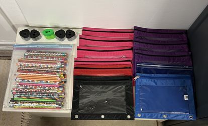 Pencils, Pencil Bags & Sharpeners