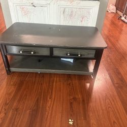 Side Table With Drawers