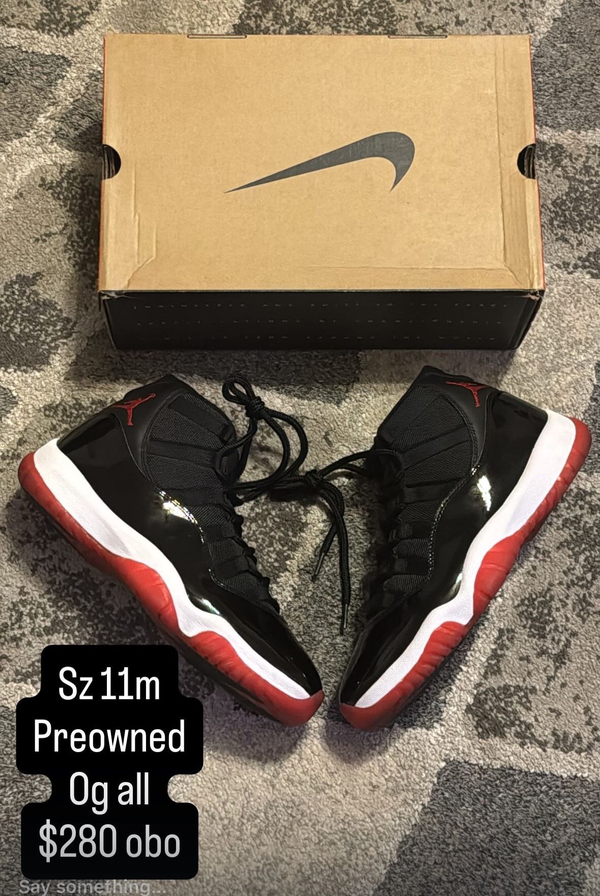 Jordan 11 Bred 2019