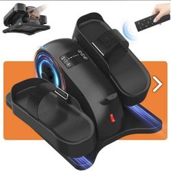 Under desk elliptical machine