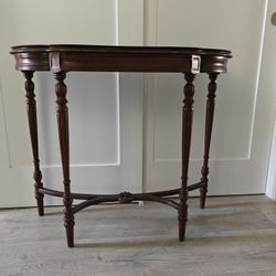 Antique Demi-Lune Table