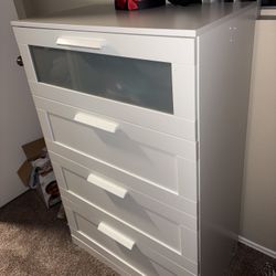 Ikea white dresser 