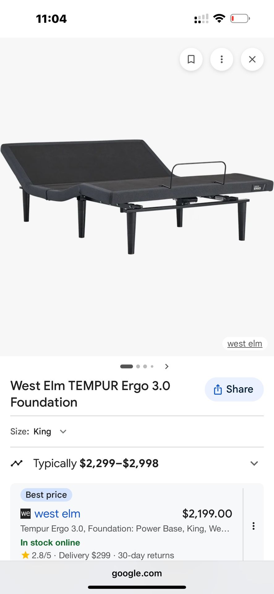 Tempur Ergo 3.0