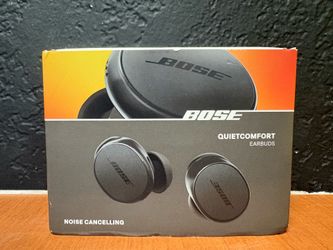 Bose Noise Cancelling Quietcomfort Earbuds Color- Nue Black