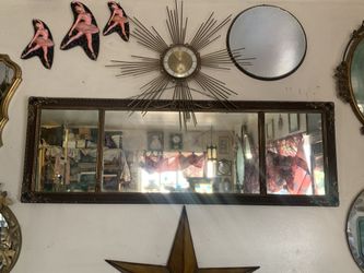 Mid Century 3 panel mirror