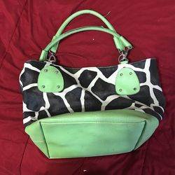 Cow Print Purse