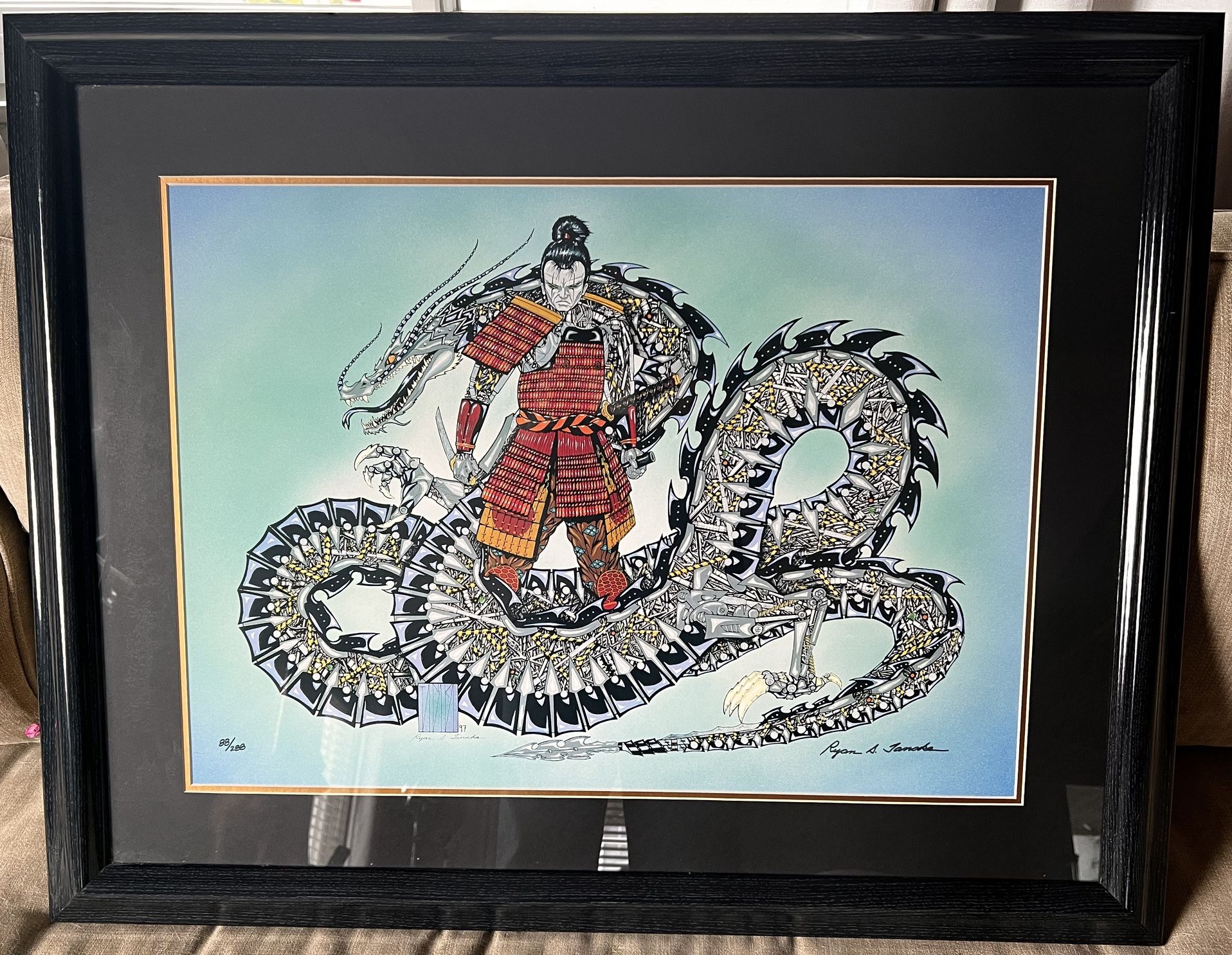 Ryan Tanaka Limited Edition Framed Art