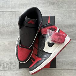 Jordan 1 Bred Toe 2018