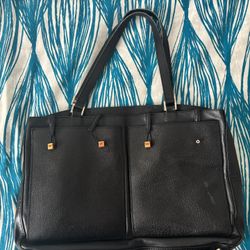 Used Anya Hindmarch Black Leather Bag!!! 