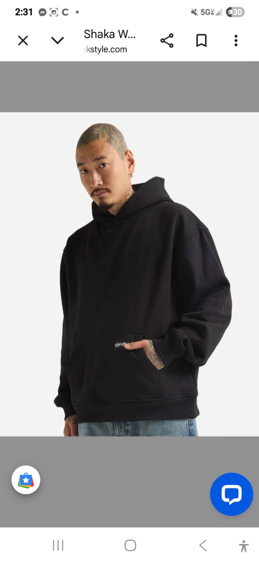 Shaka wear essential hoody ..