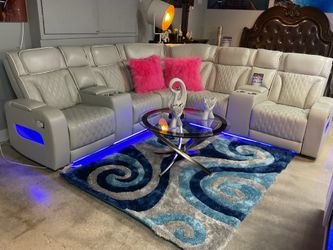 Beautiful Furniture Sectional  Power  Recliners On Sale Only $1799