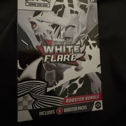 Pokemon Scarlet & Violet White Flare Booster Bundle (6 Packs) Brand new / sealed