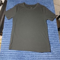 Women Ribbed Large Tee