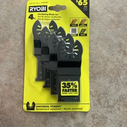 RYOBI 4pc Oscillating Blade Set