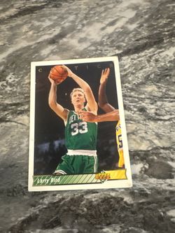 Larry Bird 1 Upper deck Basketball Card