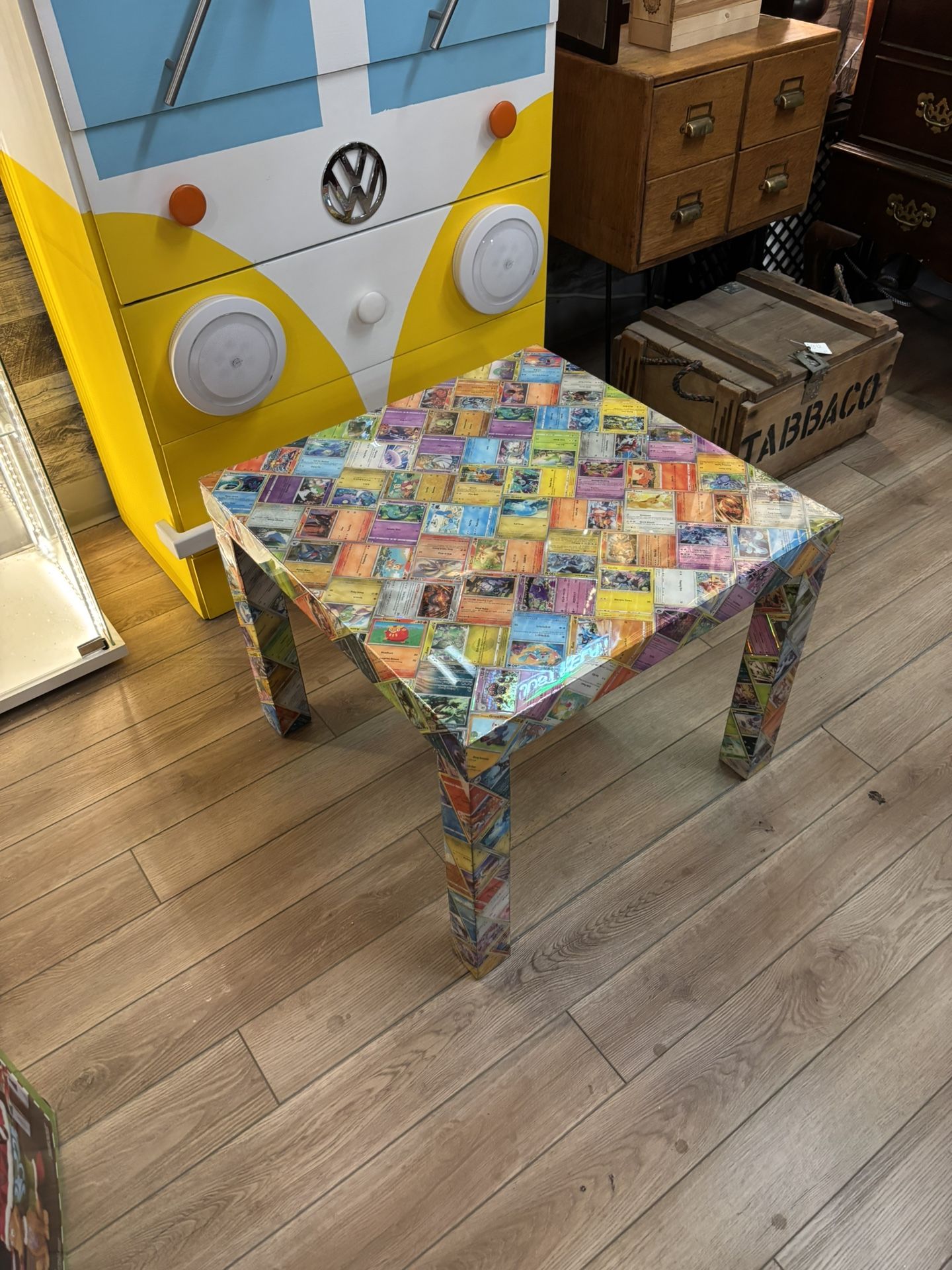 Pokemon Trading Card Resin Table Willing To Negotiate
