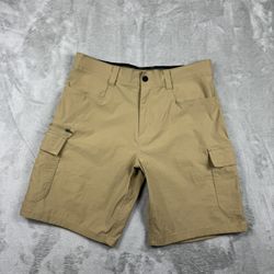 Orvis Men's Cargo Shorts Size 34  Stretch Pockets Travel RN 137013 Gorpcore