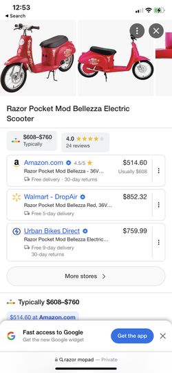 Razor Electric Scooter 