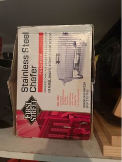 Stainless steel chafter