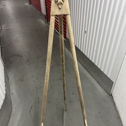 Vintage Gold Metal Floor Easel Wedding Event Sign Display Stand Decor