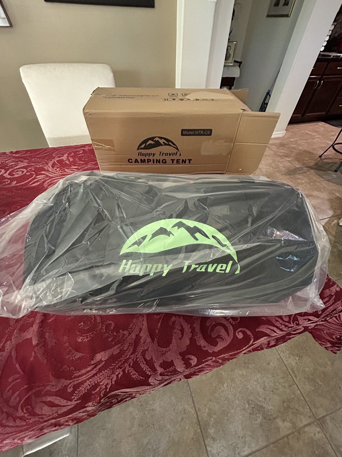 ONLY $65: 6 Person Tents for Camping, Waterproof Easy Setup Camping Tent with Rainfly, Portable