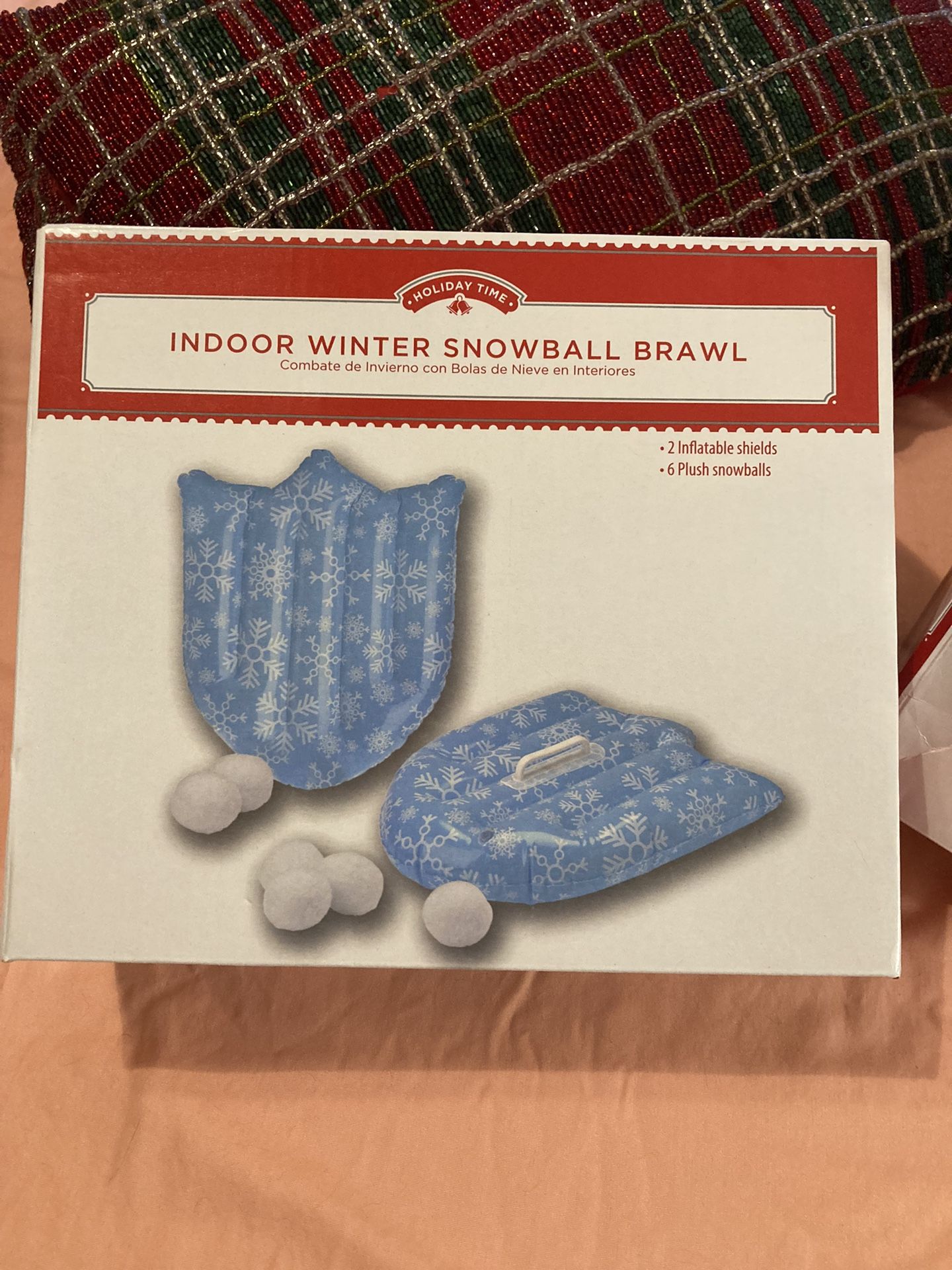 Indoor Snowball Fight W/ Extra Snowballs