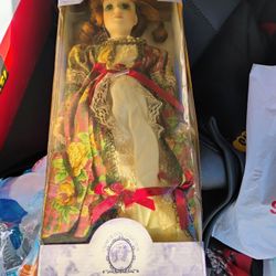 Carnegie Collectible Doll