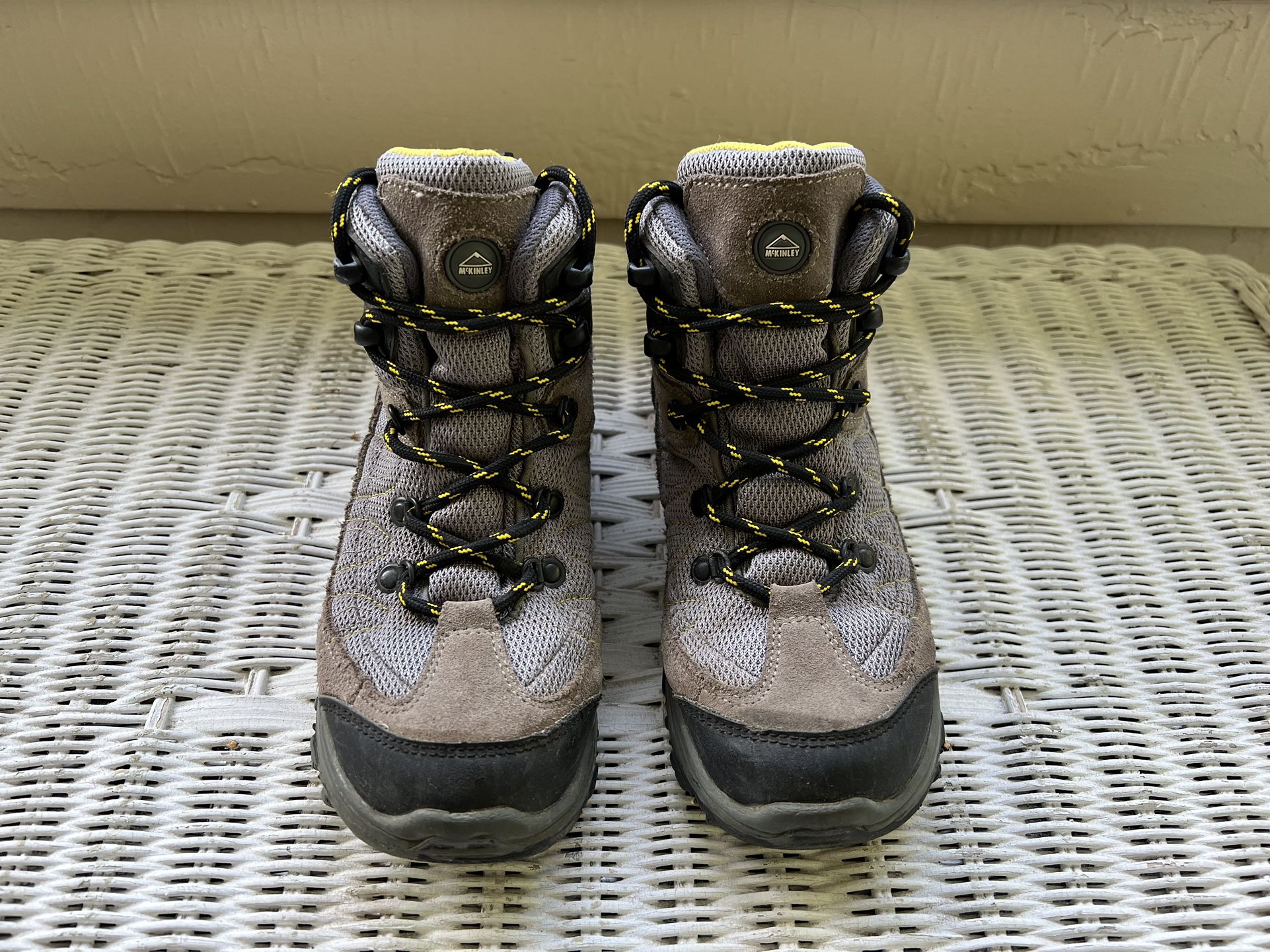 Gently Used McKinley Junior Hiking Boots Aquamax Size 2