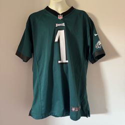 Nike (Youth XL 18-20) NFL Philadelphia Eagles Hurts #1 Jersey