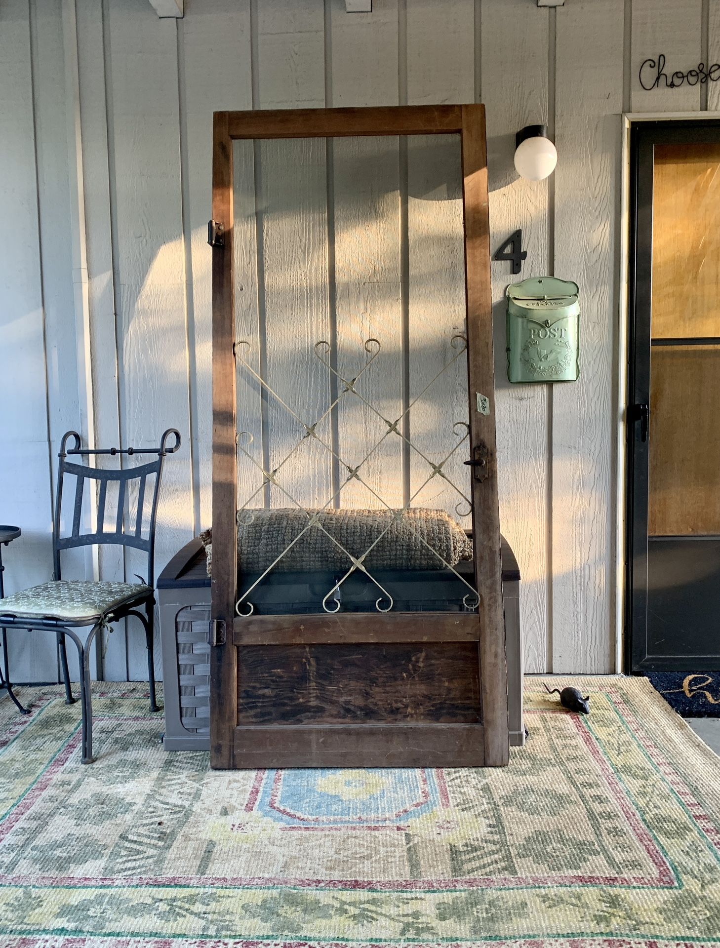 Old Time Antique Screen Door