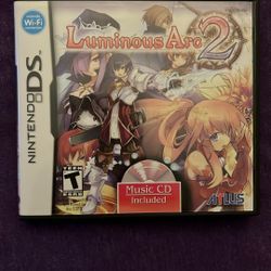 Nintendo DS Luminous Arc 2 