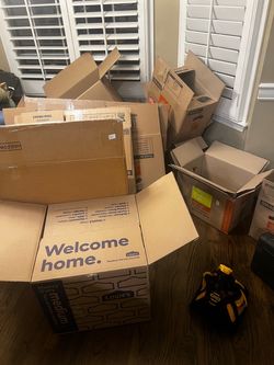 Moving boxes