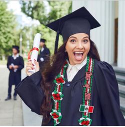 Graduation Leis -variety of colors-