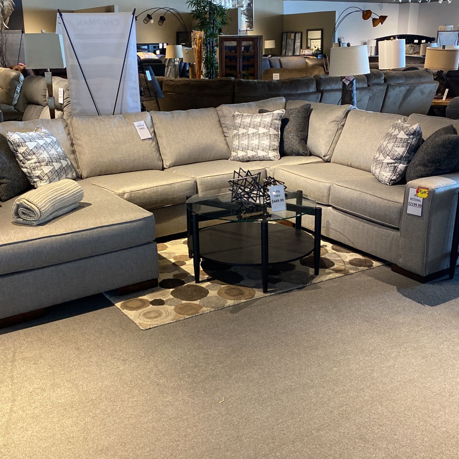 buy in USA 4pc Rawcliffe Sectional Sofa Sectional for Sale in Phoenix